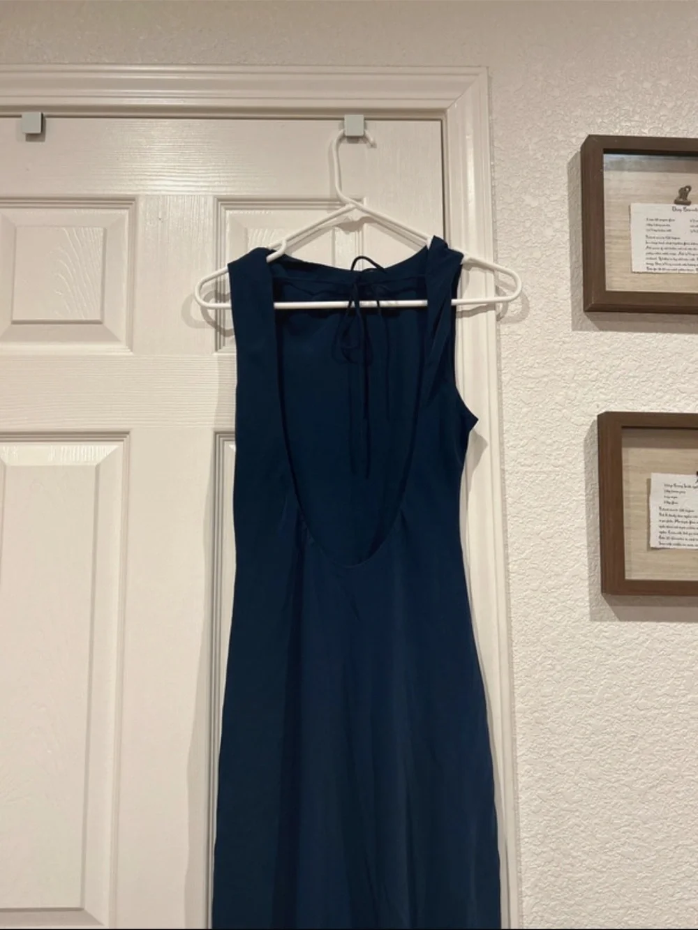 NWOT Abercrombie & Fitch Navy Long Dress